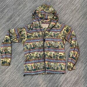 Burberry Patterned Hooded Raincoat